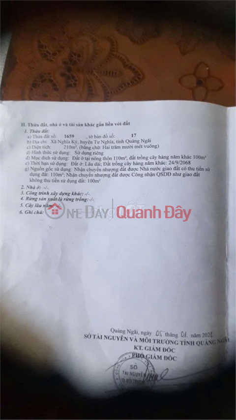 HOT HOT - NEED TO SELL A 4-STOREY HOUSE AT Dau Nghia Ky, Nghia Ky Commune, Tu Nghia District, Quang Ngai _0