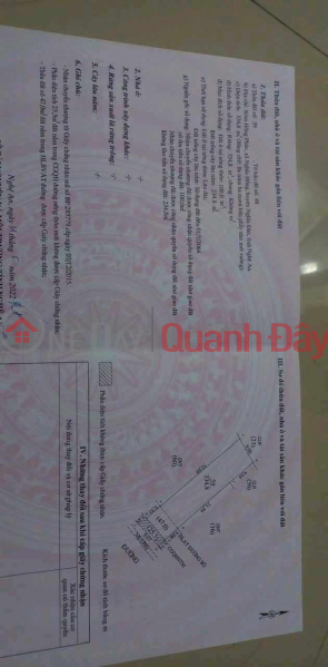 Land for sale in Xom Hong, Phuc Nghia, Hong Nghia Dan, Nghe An | Vietnam, Sales | đ 1.2 Billion