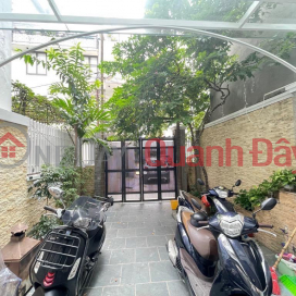 Lam Du-Bo De mini villa, 90m x 4 floors, 2 alley sides, open front and back, garage, free high-class furniture _0