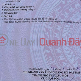 OWNER'S LAND - GOOD PRICE - Tuong Binh Hiep Ward, Thu Dau Mot City, Binh Duong _0