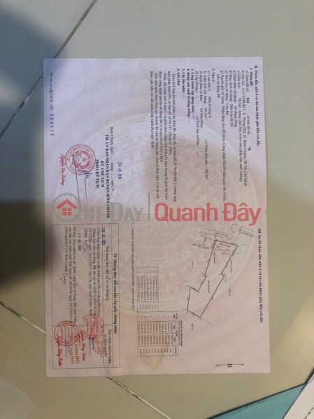 đ 3 Billion Owner selling house on Van Tien Dung Street - old National Highway 50, Binh Hung Commune, Ho Chi Minh City - Right next to Phu Lac Market