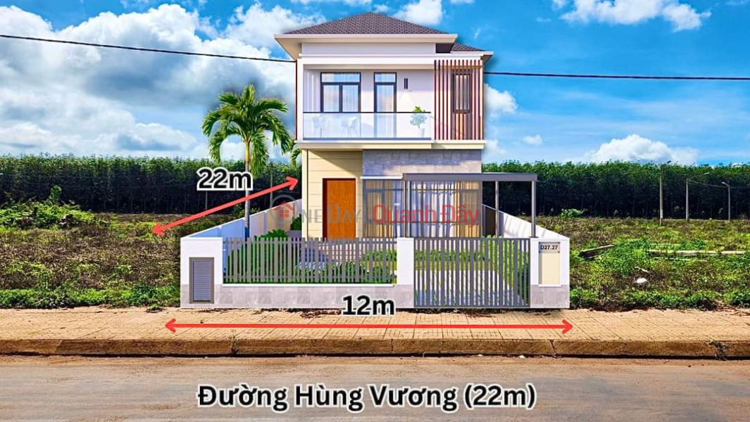 đ 1.3 Billion | Need to transfer land with full book, residential Phu Loc - Krong Nang - Dak Lak