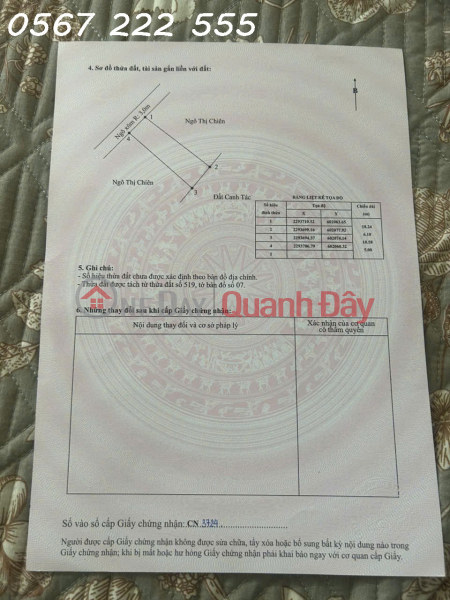 Owner sells super beautiful plot of land - Kinh Truc, Tan Phong, Kien Thuy ZALO 0567 222 555 Sales Listings