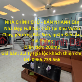 PRIMARY HOUSE - QUICK SELL Beautiful House Fully Furnished In Kien An Vegetarian Garden - Hai Phong _0