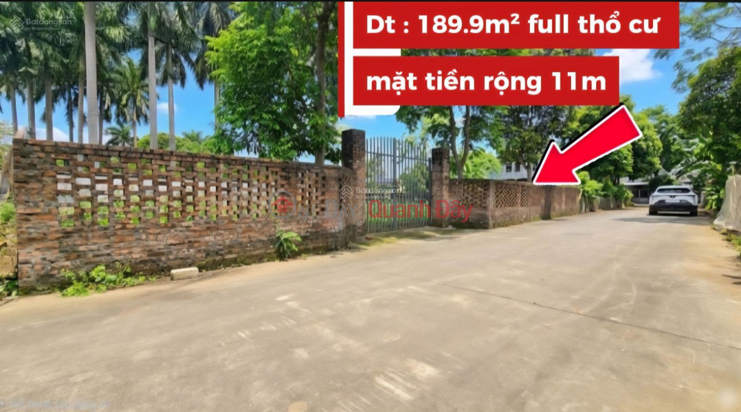 Property Search Vietnam | OneDay | Residential, Sales Listings OWN 190M2 OF LAND WITH FULL RESIDENTIAL TITLE IN HOA LAC CNC AREA FOR JUST OVER 20 MILLION VND.