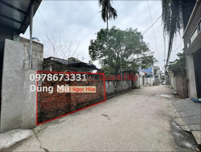 LAND LOT FOR SALE IN NGOC HOA-CHUC SON TT-CHUONG MY Sales Listings