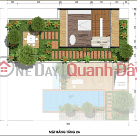 Villa for sale in Dai Lai, Vinh Phuc - long-term red book, rough construction, 300m2, direct lake view, with swimming pool _0
