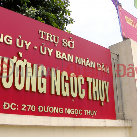 Ngoc Thuy house for sale, 45m2, car racing past the house right next to Ngoc Thuy CV _0