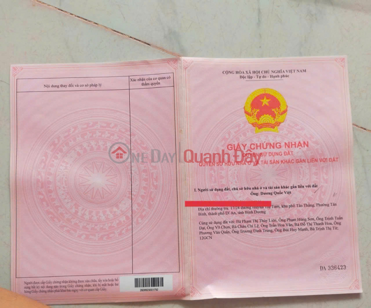 Property Search Vietnam | OneDay | Nhà ở | Niêm yết bán ĐẤT ĐẸP - GIÁ TỐT –CHÍNH CHỦ BÁN ĐẤT tổ 8, ấp 2, Phường Bình Lộc, TP. Đồng Nai