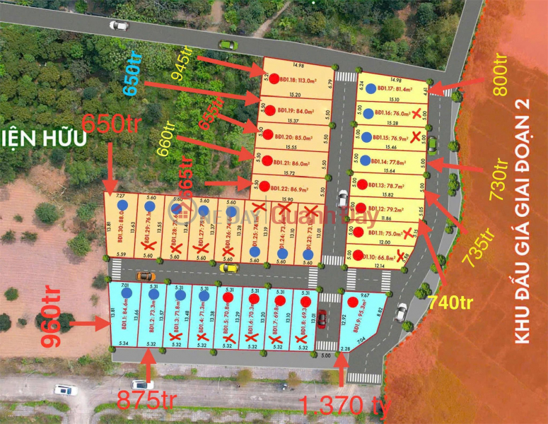giá chỉ từ 650 triệu/lô sở hữu ngay đất ở đô thị cạnh An Phú, Mỹ Đức, Hà Nội, Việt Nam Bán, đ 655 triệu