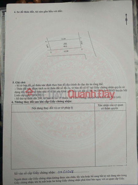 Bán nhà 3 tầng lô góc 2 mặt tiền – trục chính thôn Do Thượng, Tiền Phong. Niêm yết bán