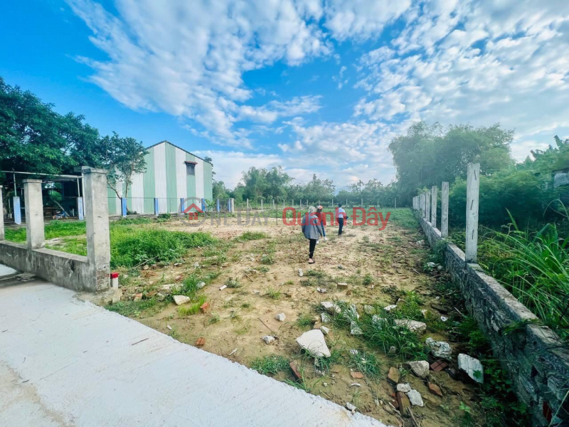 Land for sale in Dien Ban area, crowded residential area, 2 adjacent lots S=300m2, clean and beautiful 6m concrete road Vietnam | Sales, ₫ 600 Million