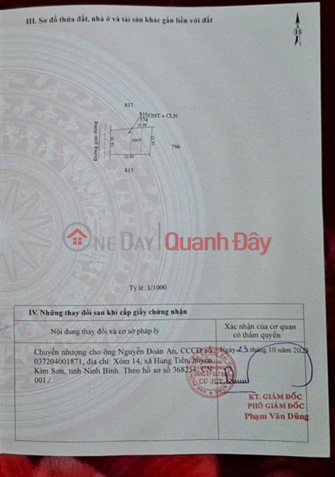 PRIME LAND – GREAT PRICE – OWNER SELLING A PLOT OF LAND IN A BEAUTIFUL LOCATION IN VILLAGE 11, TAM THANG, CU JUT, DAK NONG _0