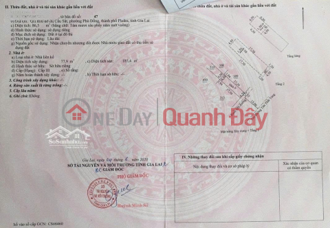 BÁN NHÀ MẶT TIỀN ĐƯỜNG 30m ĐỐI DIỆN CỔNG BỆNH VIỆN Đường Tôn Thất Tùng, Trà Đa, Plei Ku, Gia Lai _0