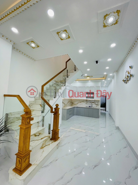 BEAUTIFUL HOUSE IN BINH TRI DONG, 5M ALLEY, 74M2, 2 FLOORS, RIGHT ON ROCKET, NEAR AEON BINH TAN, PRICE ABOVE 6 BILLION _0