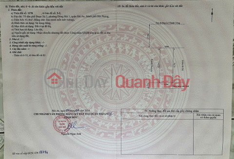 NHÀ ĐẸP - GIÁ TỐT- Chính Chủ Bán Nhà Mặt Tiền Đường số 682 Lê Thánh Tông, Hải An, Hải Phòng _0