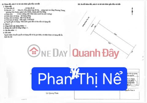 ONLY ONE PLOT LEFT - AREA 113M2 ON PHAN THI NE STREET - RIGHT NEXT TO THE BEACH _0