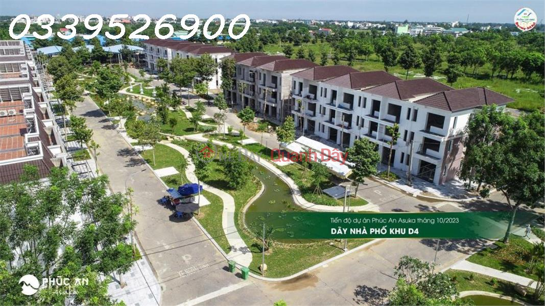 WITH ONLY 3 BILLION, YOU CAN OWN A 1-GROUND-FLOOR, 2-STOREY TOWNHOUSE RIGHT IN THE CENTER OF CHAU DOC CITY Sales Listings