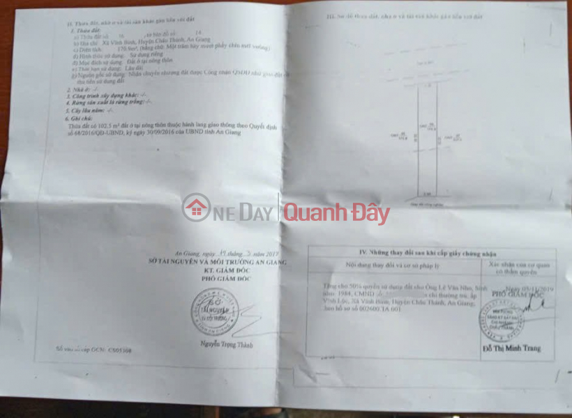 Property Search Vietnam | OneDay | Residential | Sales Listings | OWNER SELLING HOUSE ON PROVINCIAL ROAD 941 – CONVENIENT FOR BUSINESS AND TRADE - Vinh Binh, An Giang