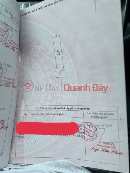 4-STOREY HOUSE FOR SALE, 1 ATTITUDE, GROUP 18, DONG ANH TOWN - 2-CAR BYPASS ROAD Vietnam Sales đ 5.5 Billion