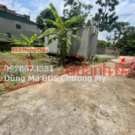 PRICE ONLY 2TY3 TO OWN A BEAUTIFUL LOT OF LAND AT PHUNG CHAU, HA DONG DISTRICT _0