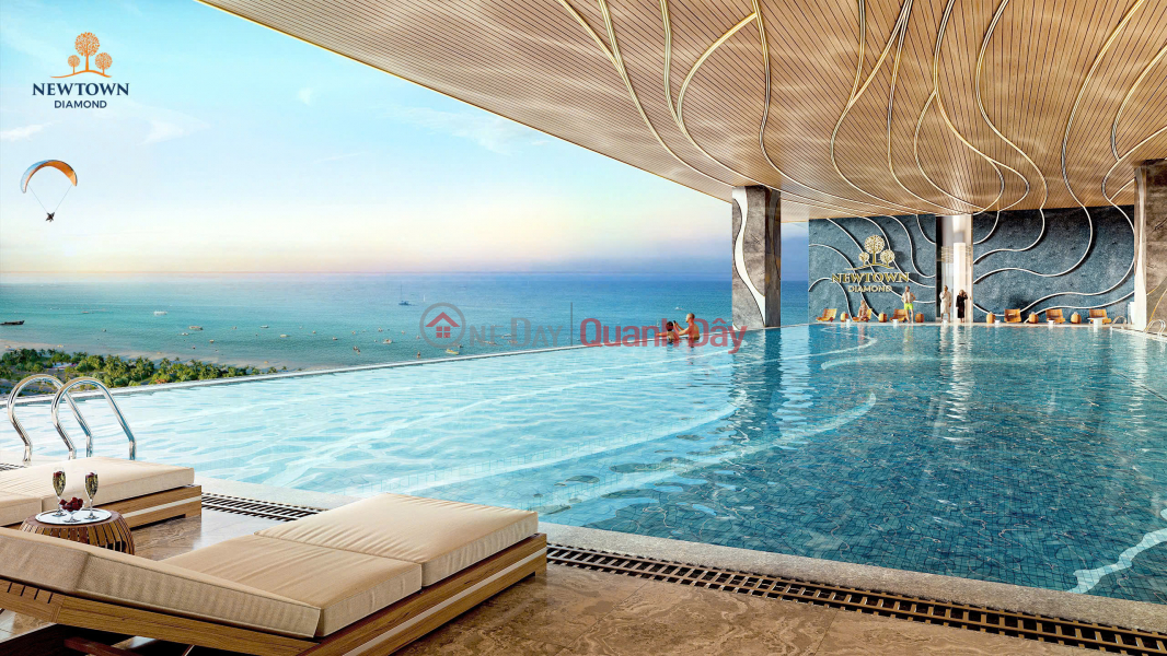 đ 4,3 tỷ, Bán căn hộ 2PN view biển dự án Newtown Diamond Đà Nẵng chỉ 4,3 tỷ