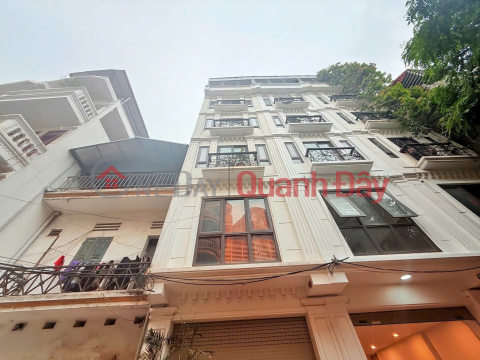 SUPER PRODUCT LAC LONG QUAN - CAU GIAY DISTRICT CENTER, CAR AVOIDANCE. AREA 30M2 - BEAUTIFUL 6-STOREY HOUSE WITH OPEN FLOOR AN _0