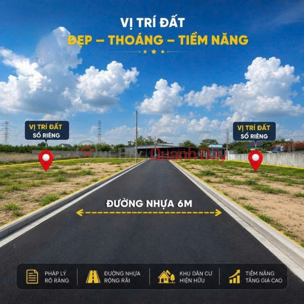ĐẤT NỀN CHỈ 450 TRIỆU SỞ HỮU NGAY GẦN CÔNG TY CHANG SHIN Sales Listings