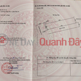Owner selling land with house included, located on Phuong Luu Street, Dong Hai 1 Ward, Hai An District, Hai Phong. _0