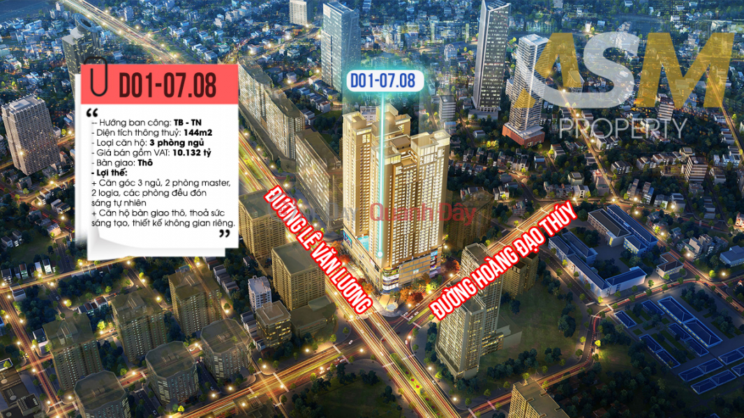 Property Search Vietnam | OneDay | Nhà ở Niêm yết bán, Bán nhanh căn D1-708, căn góc 3 ngủ tòa Diamond Residence 25 Lê Văn Lương