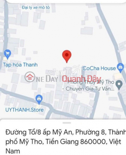 CHÍNH CHỦ CẦN BÁN LÔ ĐẤT Tại Đường Nguyễn Trung Trực, Mỹ Phong, TP Mỹ Tho, Tiền Giang, Việt Nam | Bán | đ 10 triệu