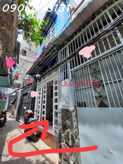 T3131-House for sale Alley 436\/ Cach Mang Thang 8 - District 3 - 26m2 - 3 floors RC - 2 bedrooms Price 3 billion 950 _0