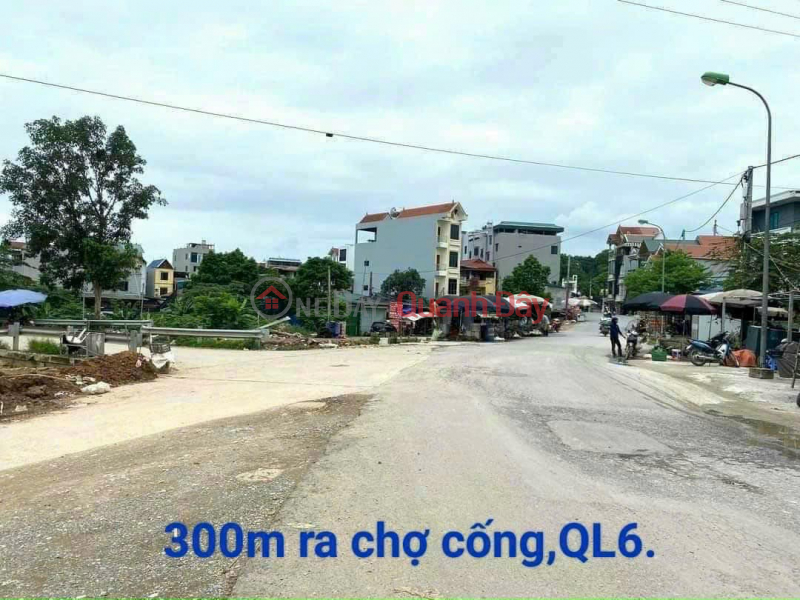 đ 2.3 Billion I need to sell 71.6m2 of land in Ngoc Hoa, adjacent to Chuc Son town, Chuong My, Hanoi, with open road, car access.