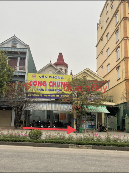 House for sale frontage on Ly Thuong Kiet Street, Dong Phu Ward, Dong Hoi City, Quang Binh or Long-term Rent Vietnam, Sales, ₫ 10 Billion