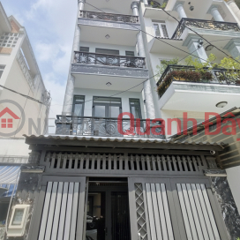 D1691 ️ Giảm 200tr! Nhà Bùi Quang Là Gò Vấp, SHR, Nở hậu, HXT, 4 tầng, 4x17m, 11.x tỷ _0