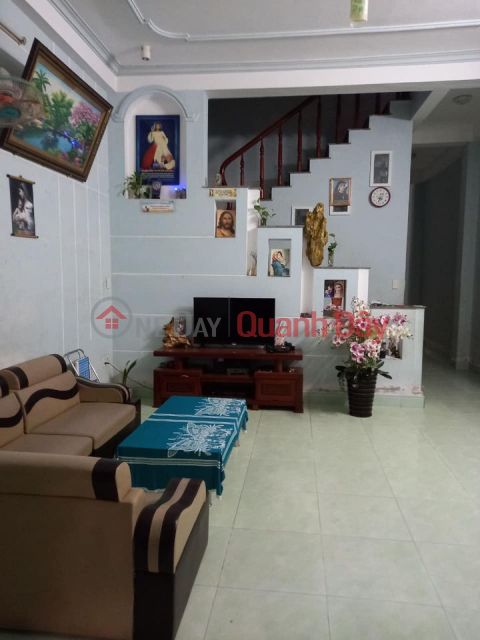 House for sale with 2 floors, Con Dau 1 street - Hoa Xuan - Cam Le _0