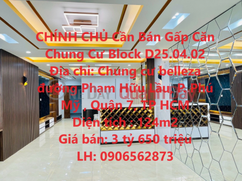 CHÍNH CHỦ Cần Bán Gấp Căn Chung Cư Block D25.04.02 _0