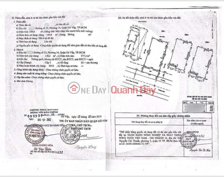  | Làm ơn chọn | Nhà ở | Niêm yết bán | đ 12,6 tỷ