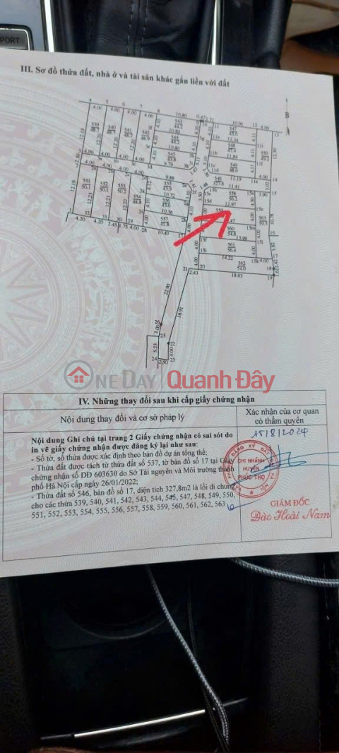 OWNER FOR SALE 52.8M2 BEAUTIFUL LAND - LONGEVITY, FORTUNE, HANOI _0