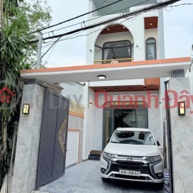 Beautiful new house for sale, near Tan Hiep market, asphalt road, only 4 billion 390 _0