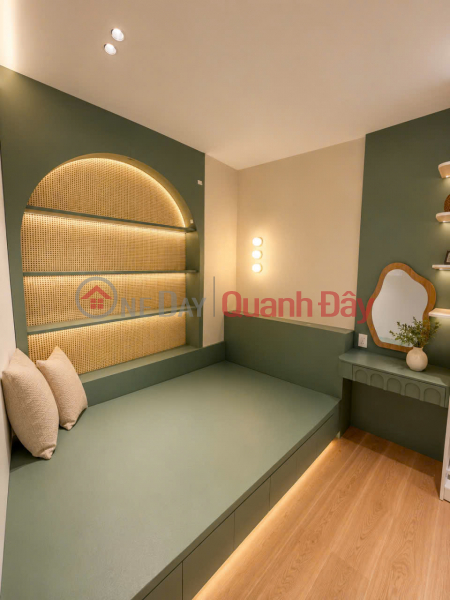 ► Corner plot behind Pham Van Nghi main road, 50m2, 2 floors, 3 bedrooms, 4.x billion VND, Vietnam, Sales, đ 4.78 Billion