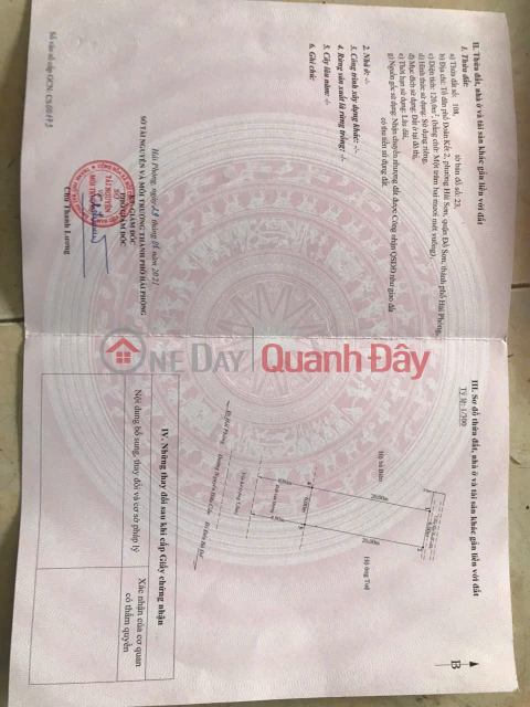 BÁN ĐẤT HẢI SƠN, ĐỒ SƠN – 120M2 – NGÕ RỘNG 5M – GIÁ 7.X TỶ-ZALO: 0567 222 555 _0