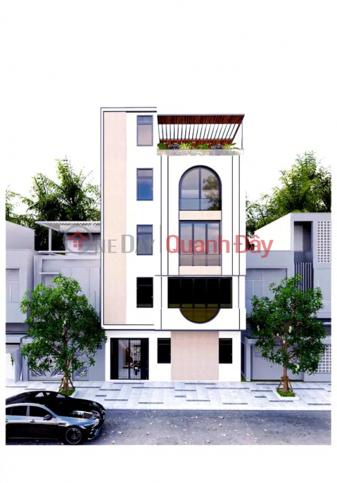 Shocking. New house Me Tri Thuong, Nam Tu Liem 48m2 frontage 7m, 5 floors, full furniture _0