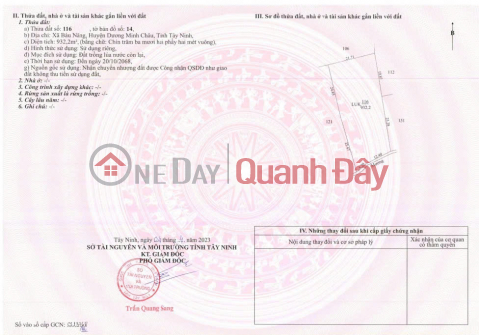 ĐẤT ĐẸP- GIÁ TỐT - TÂY NINH – CƠ HỘI Đầu Tư Hiếm Có _0