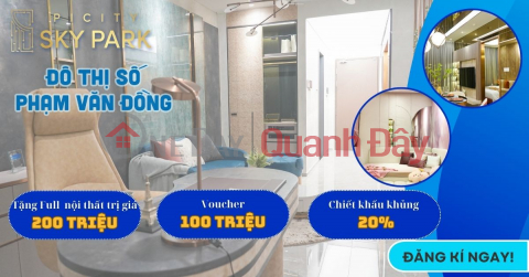 Siêu Hiếm Căn hộ Thông Minh Phạm văn đồng, Dĩ an, Bình Dương_1pn 2pn officetel shophouse. _0