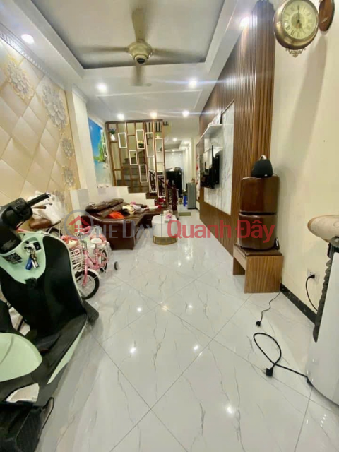 Super product, house for sale in Linh Nam, 7-seat car parking at door, airy alley, full furniture _0