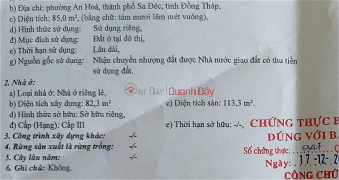  Làm ơn chọn | Nhà ở, Niêm yết bán | đ 2,4 tỷ