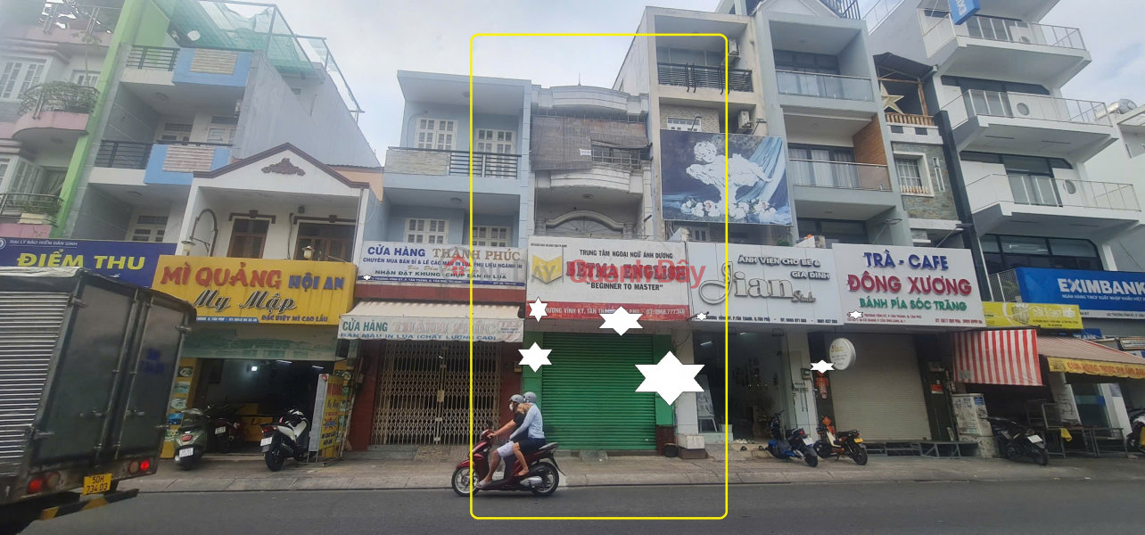 House for rent on Truong Vinh Ky Street, Tan Phu District, 80m², 3 floors, 22 million VND. Rental Listings
