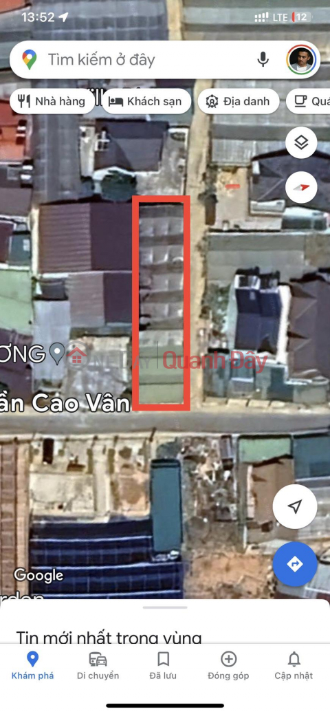 OWN THE LOT OF LAND NOW, Front Street at Tran Cao Van Street, Ward 12, Da Lat City, Lam Dong _0