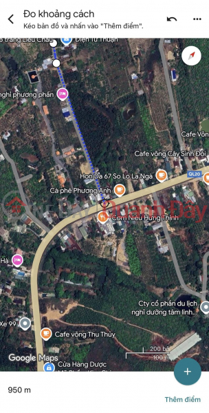 bán đất la ngà định quán 12.356m thực tế hơn đã có 300m thổ cư, Việt Nam, Bán, đ 7,5 tỷ